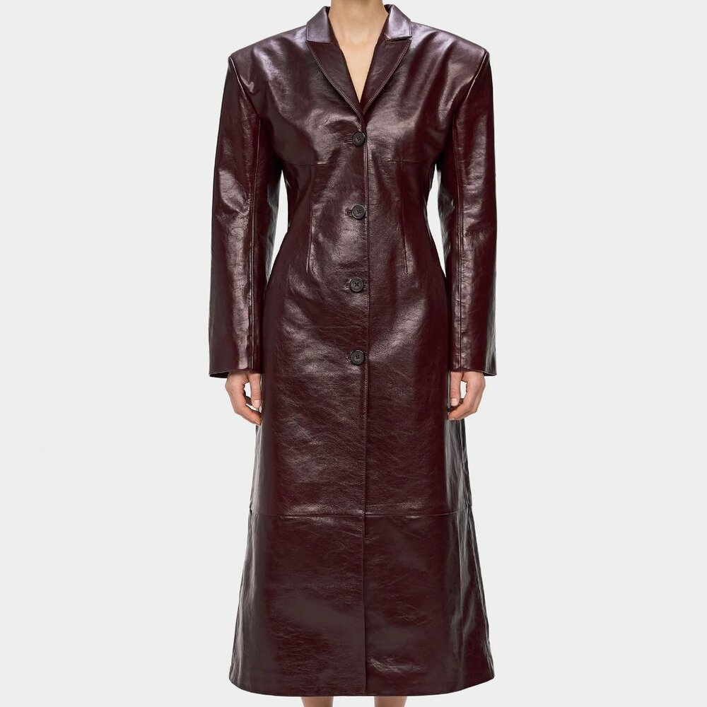 Kulakovsky Gia Burgundy Coat
